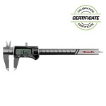 Digital Skydelære 0-150 x 0,01 mm med brøkfunktion og kæbelængde 40 mm (Inkl. Certifikat)